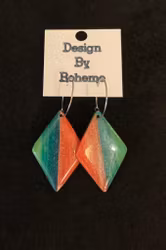 Vattenmelon Örhängen