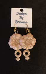 Örhängen med Sötvattenspärla