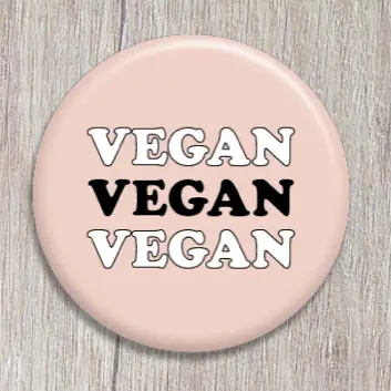 Vegan knapp