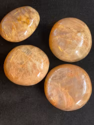 Månsten Brun-Orange Handsten