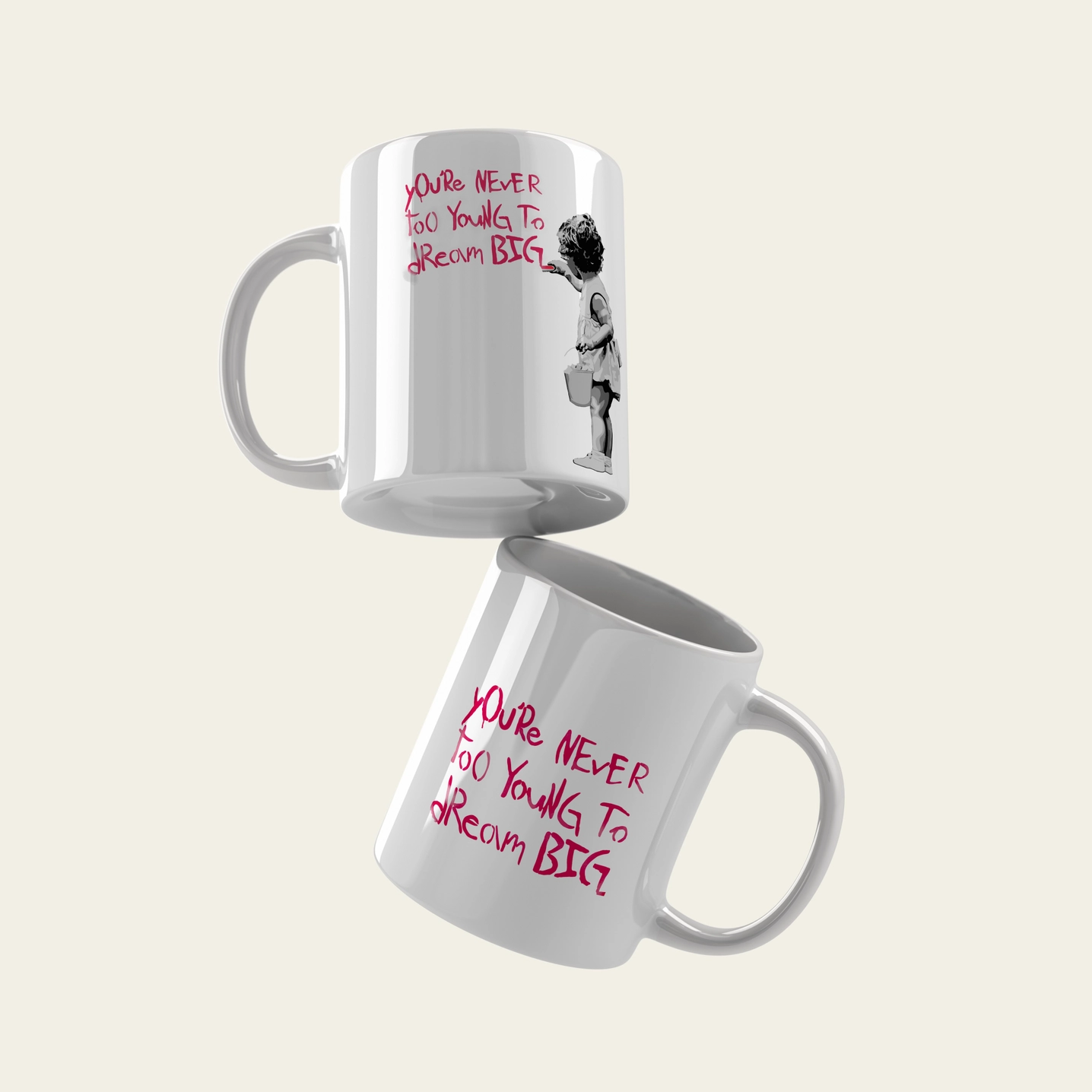 Banksy Keramikmugg - Dream Big