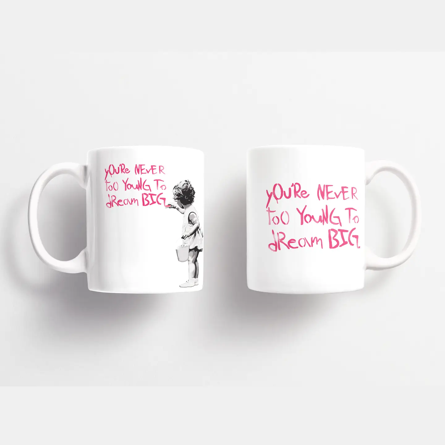 Banksy Keramikmugg - Dream Big