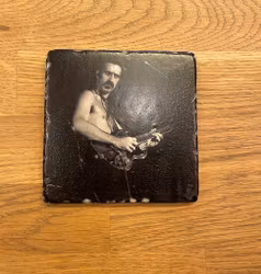 Marmorunderlägg Frank Zappa