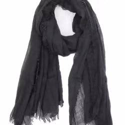 Scarf Viscose - Svart