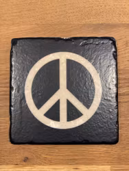 Marmorunderlägg Peace