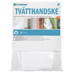 Biokleen tvätthandske utomhus