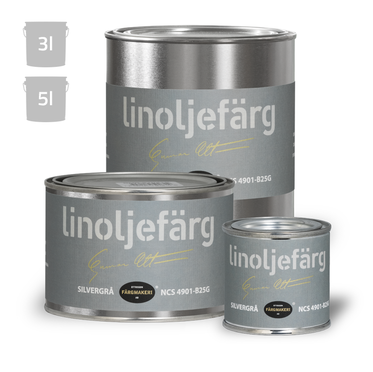 Silvergrå