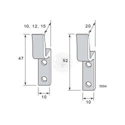 Hake 5694N 15mm