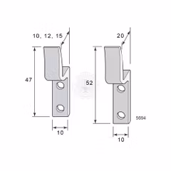 Hake 5694M 15mm