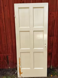 Enkeldörr  6 speglar89 x 210,5