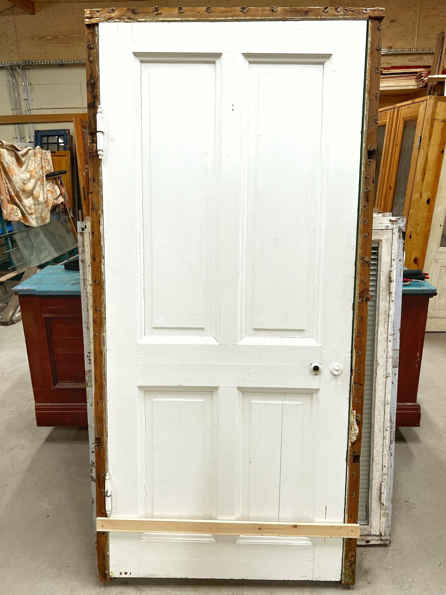 Spegeldörr med karm 101 x 216