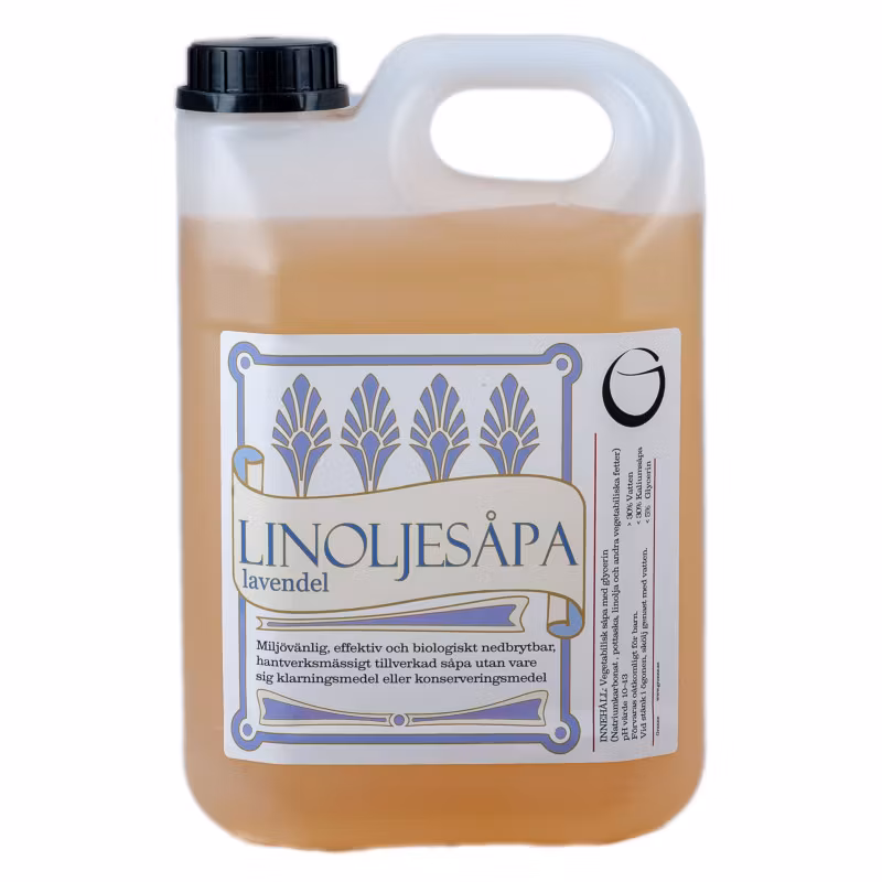 Linoljesåpa Lavendel 2,5L