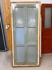 Enkeldörr med karm 98x217 vänster