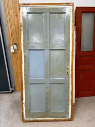 Enkeldörr med karm 98x217 vänster