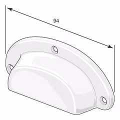 Skålhandtag 5043N