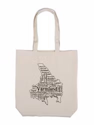 Värmlandskassen med orter i en kartkontur