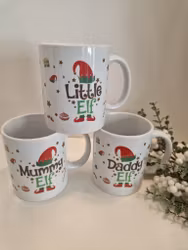 Elf familjens mugg/namn