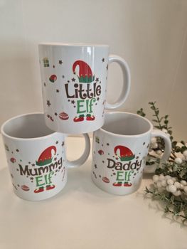 Elf familjens mugg/namn