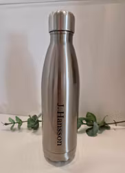 Initial och efternamn termos