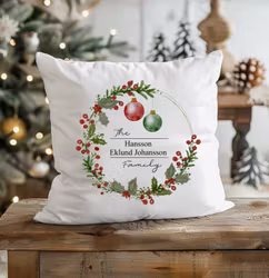 Kuddfodral / Julkudde Familjen