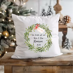 Kuddfodral / Julkudde Vår första jul som Herr & Fru, Fru & Fru, Herr & Herr