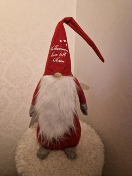 Stor Tomte Välkommen hem till Valfritt namn/Efternamn
