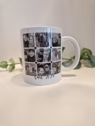 Minnesmugg 9 bilder med text