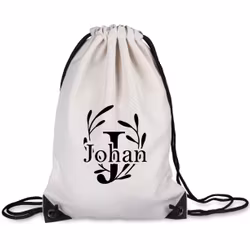 Gympapåse - Bokstav med kvistar och namn