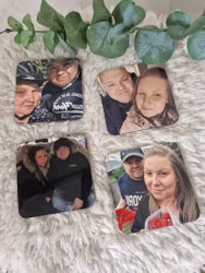 Glas/muggunderlägg Foto