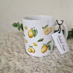 Mugg med Citronmotiv