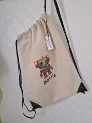 Robot gympapåsar med olika motiv