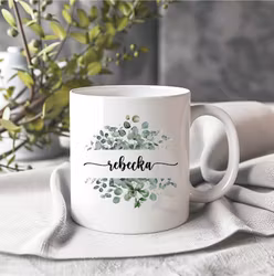 Eucalyptus blomster med namn i