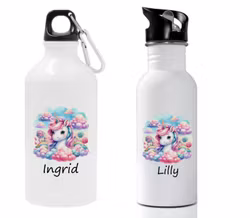 Vattenflaska Candy Unicorn