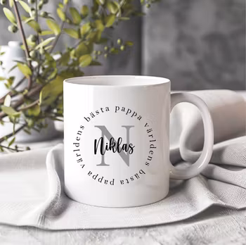 Världens bästa pappa mugg