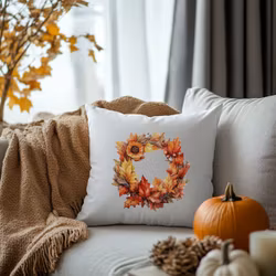 Kuddfodral Höstens krans