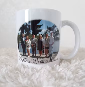 Mugg med ett foto