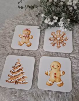 Glas/Muggunderlägg pepparkakor