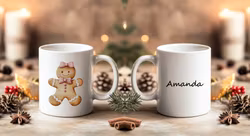 Mugg Pepparkaksgumma med namn