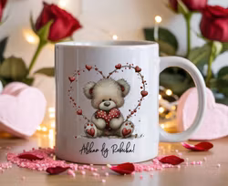 Mugg Kärlek med text/namn