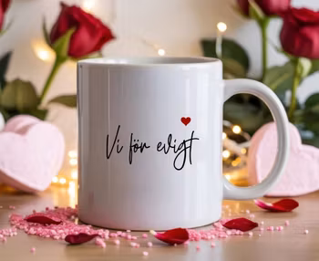 Mugg "Vi för evigt"