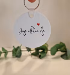Nyckelring "Jag älskar dig"