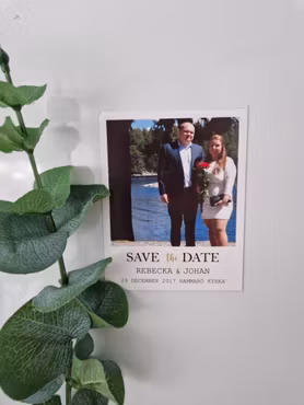 Magneter med Foto & Save The Date