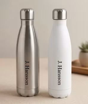 Initial och efternamn termos