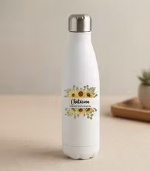 Termos Solros med namn och text