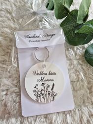 Nyckelring - Världens bästa mamma