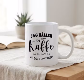 Mugg En kaffekopp