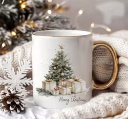 Mugg - Julgran Guld