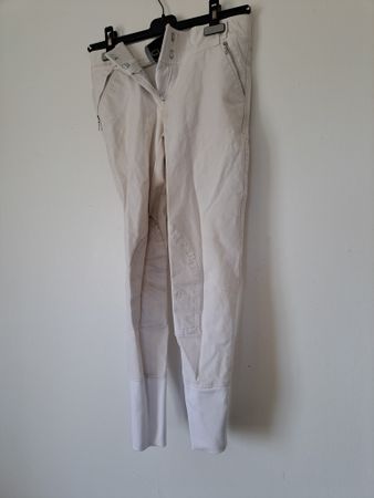 Vita tävlingsbyxor, crw 38
