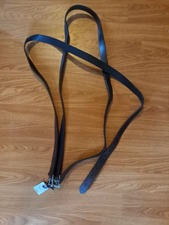 Stigläder, bruna, 145 cm