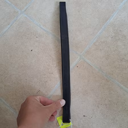 Pannband, 37 cm, svart